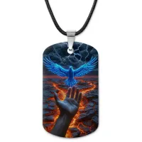 Кулон-жетон Голубь ZHA-0077