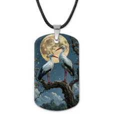 Кулон-жетон Аисты ZHA-0080