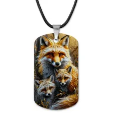 Кулон-жетон Лисы ZHA-0086