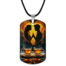 Кулон-жетон Любовь ZHA-0087