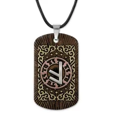 Кулон-жетон славянский Руна Есть ZHA-0095