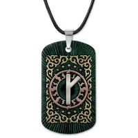 Кулон-жетон славянский Руна Крада ZHA-0097