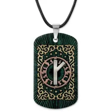 Кулон-жетон славянский Руна Крада ZHA-0097