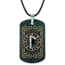 Кулон-жетон славянский Руна Леля ZHA-0098