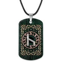 Кулон-жетон славянский Руна Уд ZHA-0107