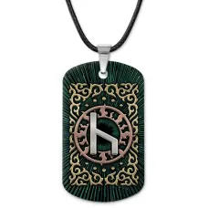 Кулон-жетон славянский Руна Уд ZHA-0107