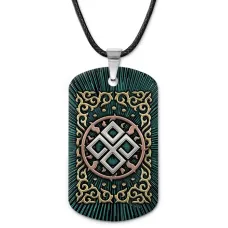 Кулон-жетон славянский Даждьбог летний ZHA-0113