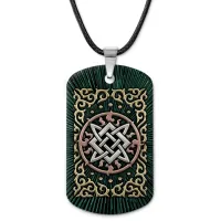 Кулон-жетон славянский Звезда Руси ZHA-0118