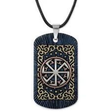 Кулон-жетон славянский Коловрат ZHA-0119