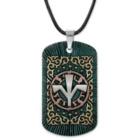 Кулон-жетон славянский Правда ZHA-0125