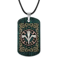 Кулон-жетон славянский Правда ZHA-0125