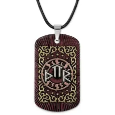 Кулон-жетон славянский Привлечение денег ZHA-0132