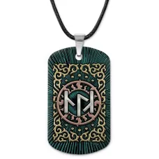 Кулон-жетон славянский Семейное счастье ZHA-0134