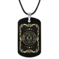 Кулон-жетон Магический глаз ZHA-0140