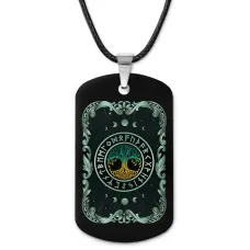 Кулон-жетон Дерево жизни ZHA-0141