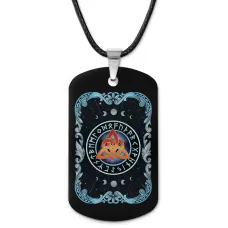 Кулон-жетон Узлы любви ZHA-0143