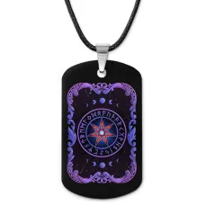 Кулон-жетон Звезда магов ZHA-0146