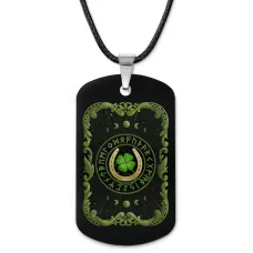 Кулон-жетон На счастье и удачу ZHA-0150