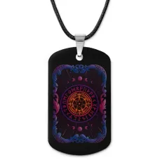 Кулон-жетон Волшебная звезда ZHA-0157