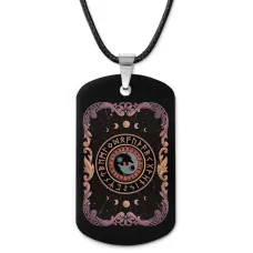 Кулон-жетон Волки Инь-Ян ZHA-0159