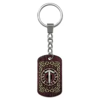 Брелок-жетон славянский Руна Треба ZHB-0106