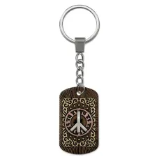 Брелок-жетон славянский Руна Чернобог ZHB-0108