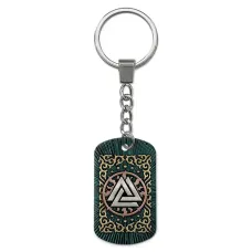 Брелок-жетон славянский Валькнут ZHB-0111