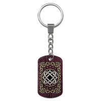 Брелок-жетон славянский Звезда Лады - Богородицы ZHB-0115