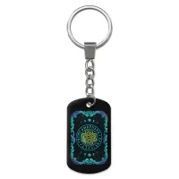 Брелок-жетон Клевер удачи ZHB-0144