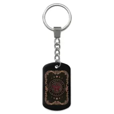 Брелок-жетон Пентаграмма и Дерево жизни ZHB-0155