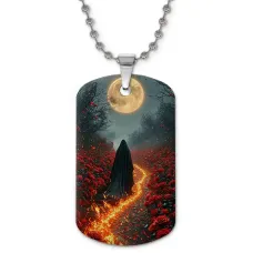 Кулон-жетон Полнолуние ZHC-0002