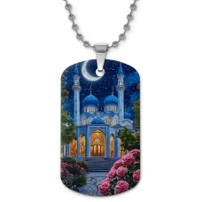 Кулон-жетон Мечеть ZHC-0005