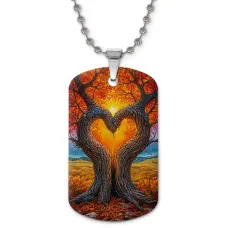 Кулон-жетон Дерево любовь ZHC-0006