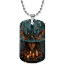 Кулон-жетон Ведьма ZHC-0011