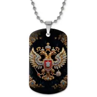 Кулон-жетон Герб России ZHC-0012