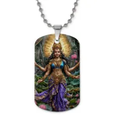 Кулон-жетон Лакшми ZHC-0016