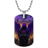 Кулон-жетон Ангел ZHC-0026