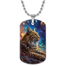 Кулон-жетон Рысь ZHC-0047