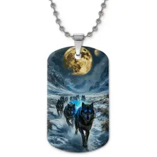 Кулон-жетон Волки ZHC-0062