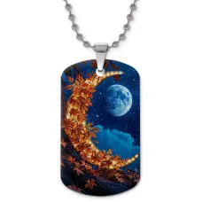 Кулон-жетон Полнолуние осень ZHC-0064