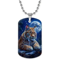 Кулон-жетон Рысь ZHC-0071