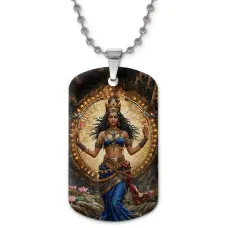 Кулон-жетон Лакшми ZHC-0072