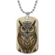 Кулон-жетон Сова ловец снов ZHC-0074
