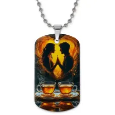 Кулон-жетон Любовь ZHC-0087