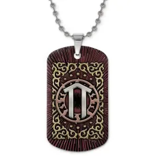 Кулон-жетон славянский Руна Ветер ZHC-0093