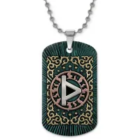 Кулон-жетон славянский Руна Даждьбог ZHC-0094