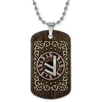 Кулон-жетон славянский Руна Есть ZHC-0095