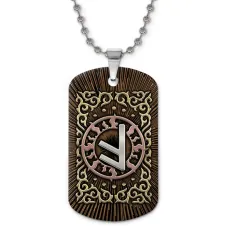 Кулон-жетон славянский Руна Есть ZHC-0095