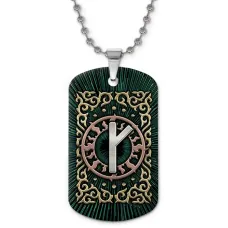 Кулон-жетон славянский Руна Крада ZHC-0097