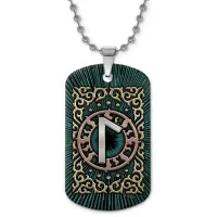 Кулон-жетон славянский Руна Леля ZHC-0098